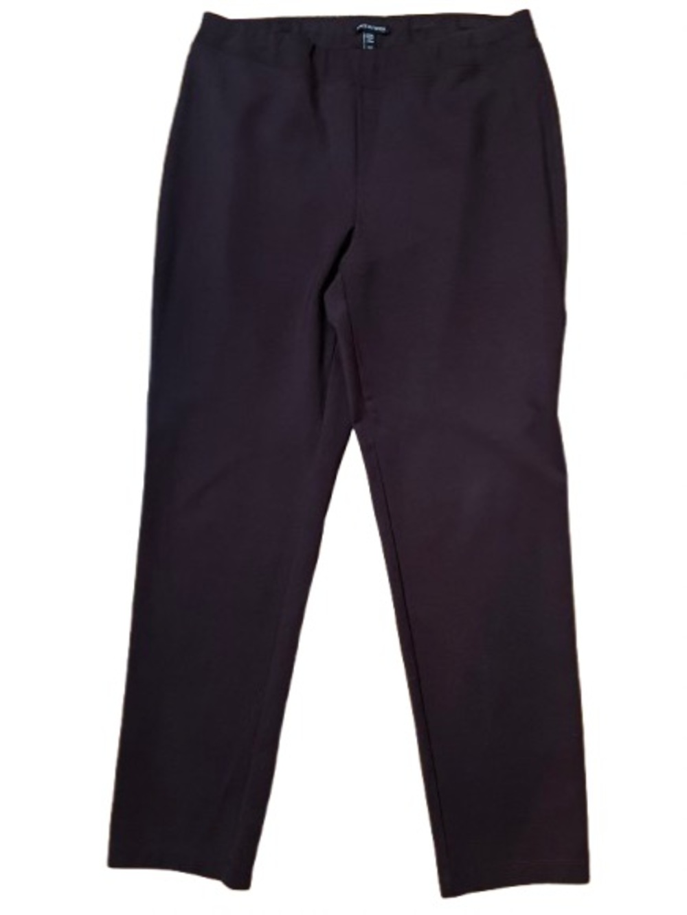 Eileen Fisher Pull On Stretch Wine Colored Tencel Pants Size Medium